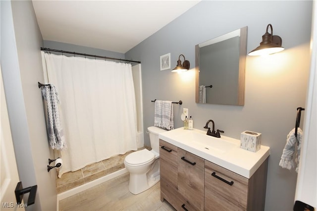 1524 Walker Rd, Follansbee, WV 26037 - full bath featuring vanity and wood finished floors