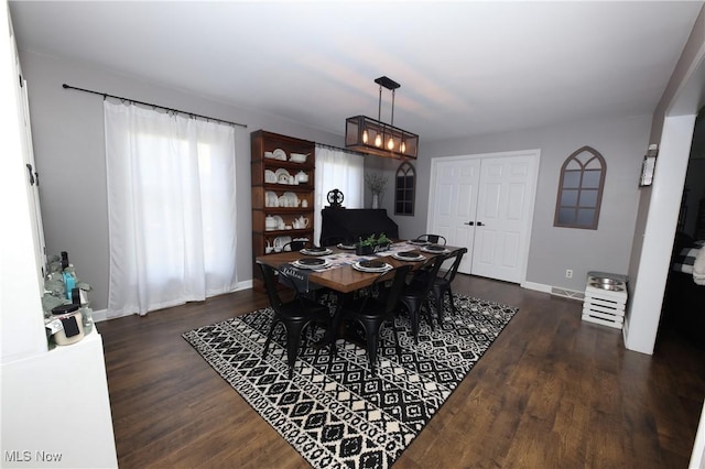 1524 Walker Rd, Follansbee, WV 26037 - dining area featuring wood finished floors and baseboards