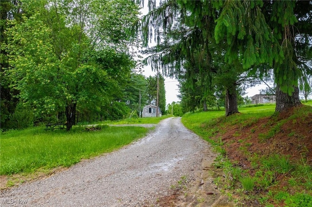 2461 Peters Creek Rd, Cambridge, OH 43725 - view of dirt / gravel road