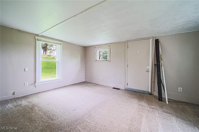 2461 Peters Creek Rd, Cambridge, OH 43725 - carpeted spare room featuring baseboards