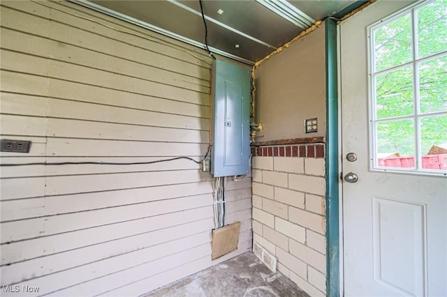 2461 Peters Creek Rd, Cambridge, OH 43725 - view of exterior entry featuring electric panel