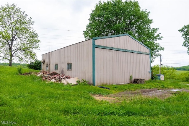 2461 Peters Creek Rd, Cambridge, OH 43725 - view of pole building
