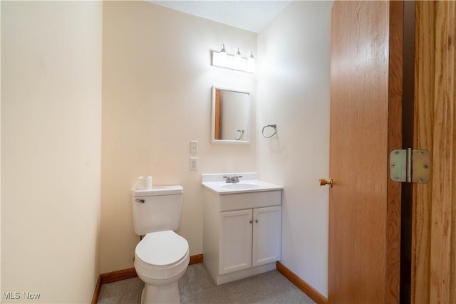 114 Buckner Bend Rd, Walker, WV 26180 - bathroom featuring vanity and toilet