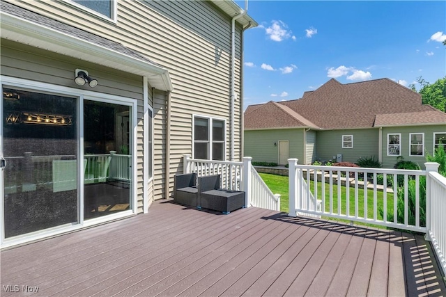 12110 Cora Ct, Concord, OH 44077 - deck with a yard