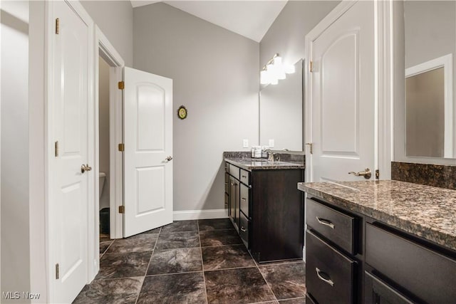12110 Cora Ct, Concord, OH 44077 - full bath with vanity and vaulted ceiling