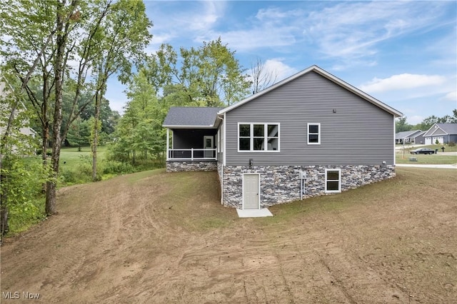 4720 Ashmont Ave SW, Canton, OH 44706 - rear view of house