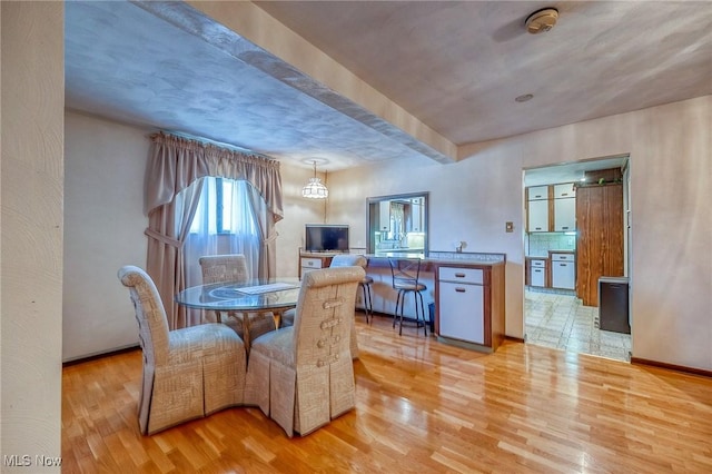 68 Caravel Pl, Wintersville, OH 43953 - dining space with wood finished floors