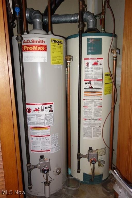 3545 Malley Ave, Coventry Township, OH 44319 - utility room with water heater