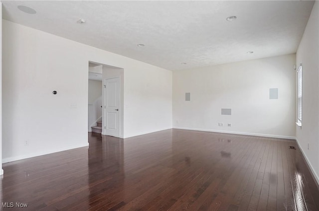 120 Glenridge Cir, Tallmadge, OH 44278 - unfurnished room featuring wood-type flooring and stairs