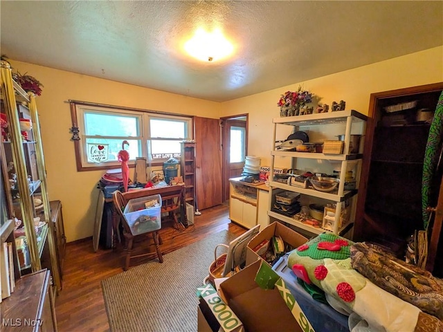 7567 Inland Dr, Olmsted Falls, OH 44138 - bedroom with dark wood-type flooring