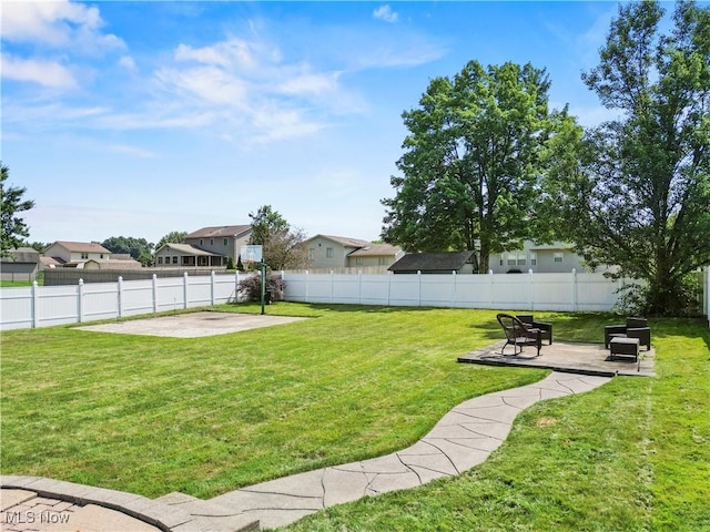 3700 Meander Reserve Cir, Canfield, OH 44406 - view of yard featuring a patio area and a residential view