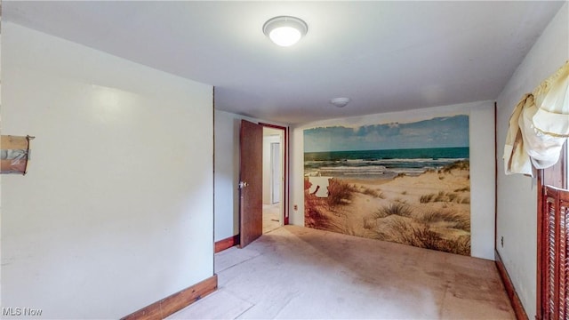 1811 Randolph Rd, Mogadore, OH 44260 - hallway featuring baseboards and carpet