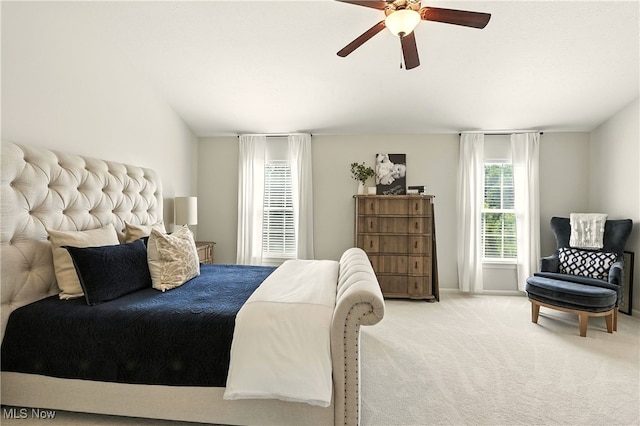 10421 Tolland Dr, Reminderville, OH 44202 - carpeted bedroom with ceiling fan