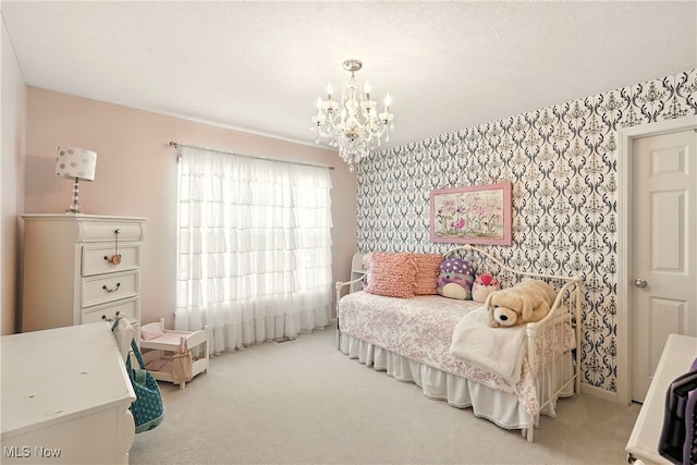 10421 Tolland Dr, Reminderville, OH 44202 - carpeted bedroom featuring a chandelier