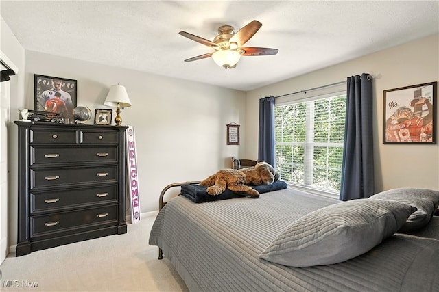 10421 Tolland Dr, Reminderville, OH 44202 - bedroom featuring light colored carpet and a ceiling fan