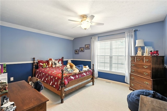 10421 Tolland Dr, Reminderville, OH 44202 - carpeted bedroom with baseboards and ceiling fan