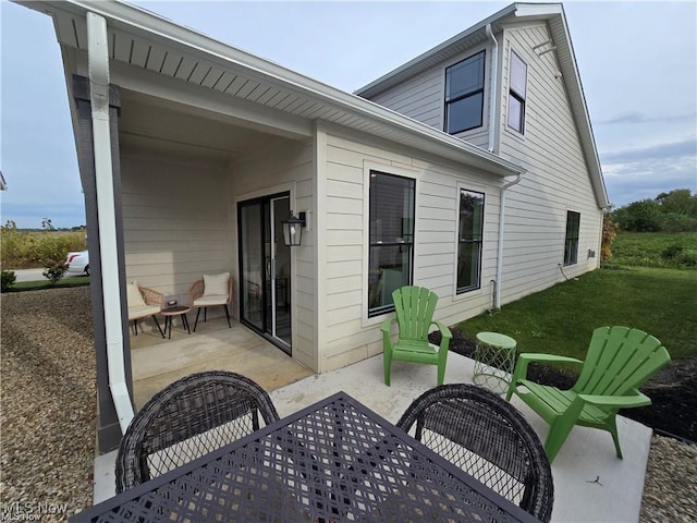 5007 Coventry Cir, Huron, OH 44839 - view of patio with outdoor dining space
