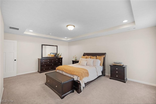 37282 Amber Way N, Ridgeville, OH 44039 - bedroom with a raised ceiling, carpet flooring, and recessed lighting
