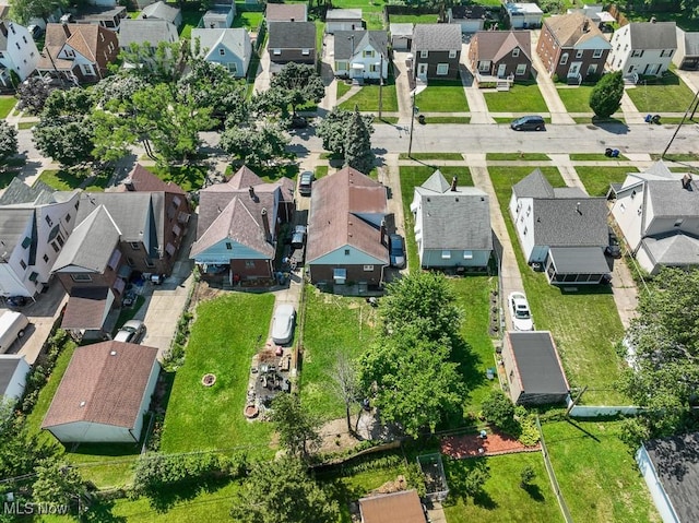 5902 Vandalia Ave, Cleveland, OH 44144 - aerial view of property and surrounding area featuring nearby suburban area