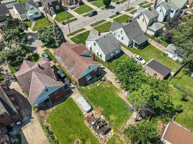 5902 Vandalia Ave, Cleveland, OH 44144 - aerial perspective of suburban area