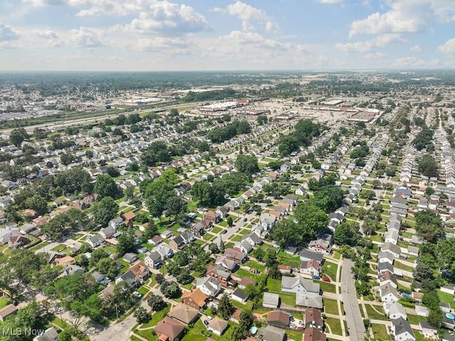 5902 Vandalia Ave, Cleveland, OH 44144 - aerial overview of property's location with nearby suburban area