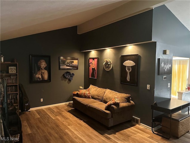 3123 S Duck Creek Rd, North Jackson, OH 44451 - cinema featuring wood finished floors and lofted ceiling