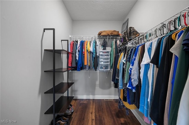 13176 Barrington Dr, Grafton, OH 44044 - walk in closet featuring wood finished floors
