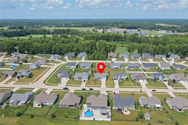 13176 Barrington Dr, Grafton, OH 44044 - aerial view of property and surrounding area with nearby suburban area and a tree filled landscape
