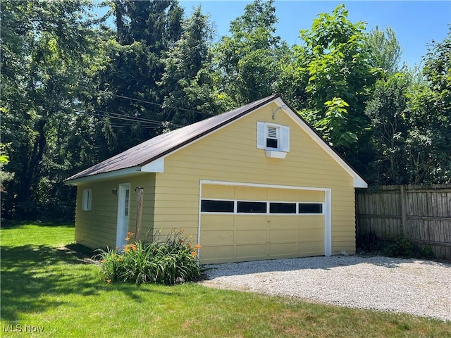 1820 E 47th St, Ashtabula, OH 44004 - view of detached garage