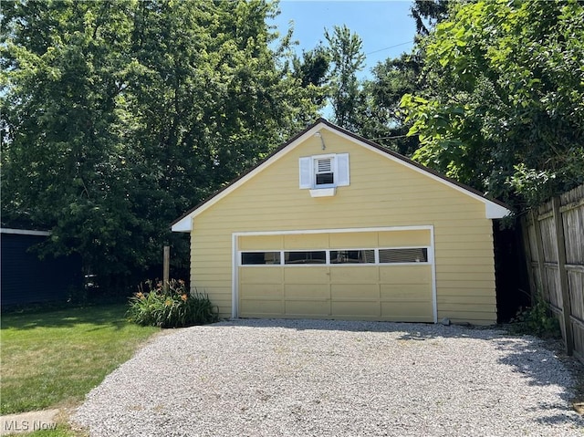 1820 E 47th St, Ashtabula, OH 44004 - view of detached garage