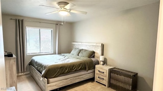 7135 N Holmes Pl, Concord, OH 44077 - bedroom featuring light colored carpet and a ceiling fan