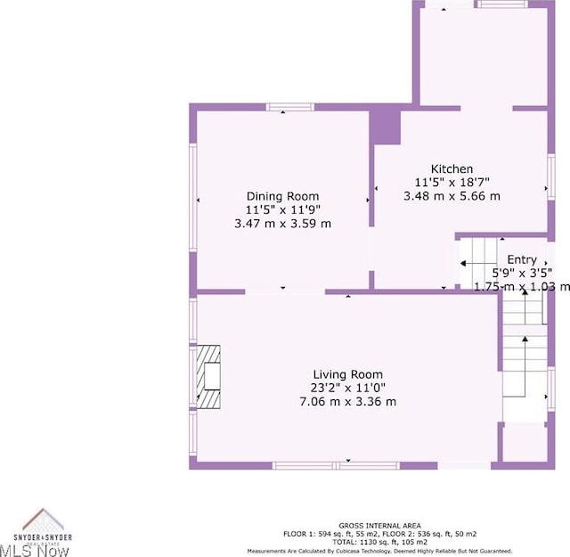 918 Silvercrest Ave, Akron, OH 44314 - view of room layout