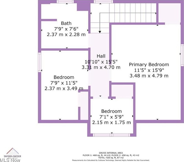 1072 Pitkin Ave, Akron, OH 44310 - view of room layout