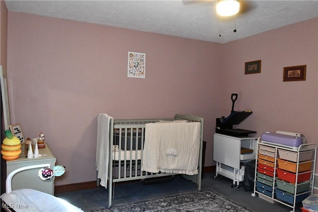 1511 Lake Front Dr, Salem, OH 44460 - bedroom featuring carpet floors and ceiling fan