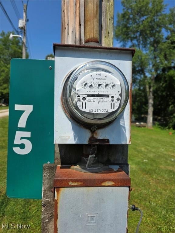 99 E Apple Blossom Way, Elizabeth, WV 26143 - exterior view of electric meter