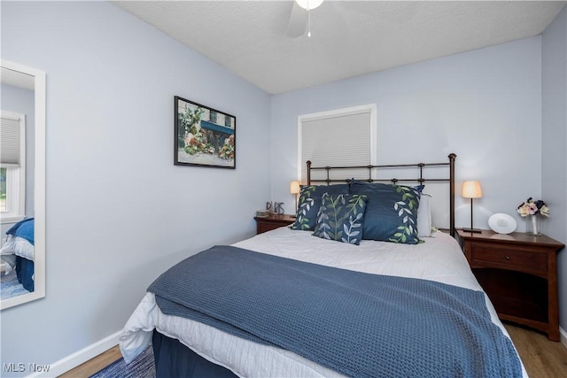 1921 Adrian Cir, Sandusky, OH 44870 - bedroom with wood finished floors and a ceiling fan