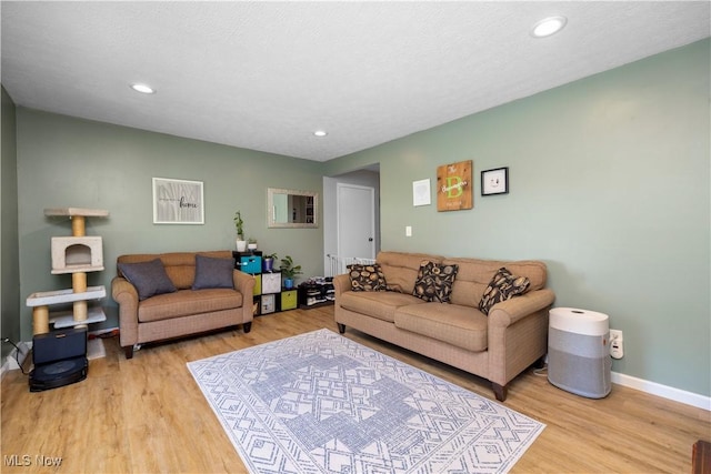 1921 Adrian Cir, Sandusky, OH 44870 - living area with wood finished floors and recessed lighting