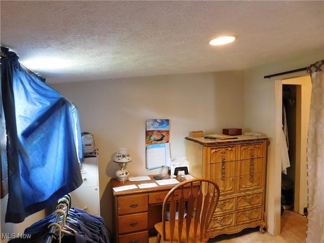 30051 Regent Rd, Wickliffe, OH 44092 - home office with a textured ceiling