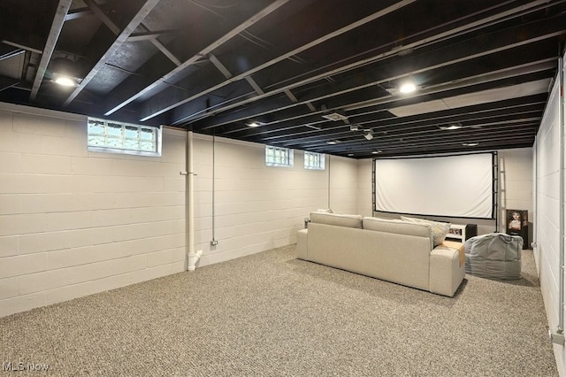 13806 Carpenter Rd, Garfield Heights, OH 44125 - carpeted cinema featuring healthy amount of natural light
