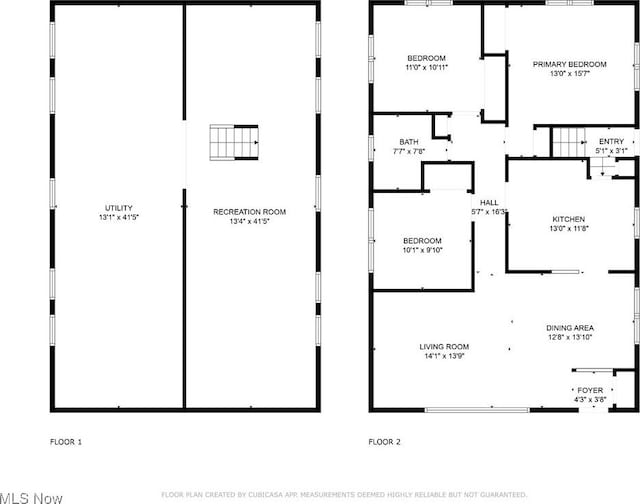 13806 Carpenter Rd, Garfield Heights, OH 44125 - view of room layout