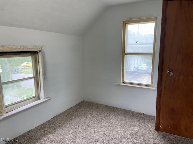1122 W 17th St, Lorain, OH 44052 - bonus room with carpet floors and vaulted ceiling