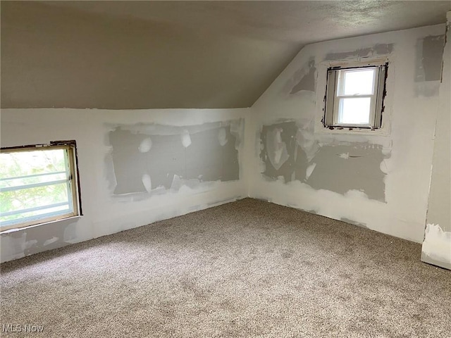 1122 W 17th St, Lorain, OH 44052 - bonus room with lofted ceiling and carpet floors
