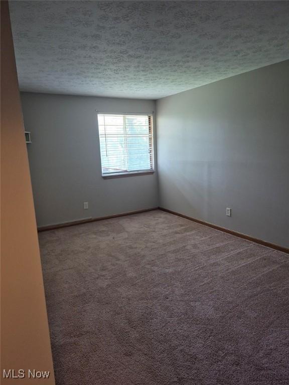 4360 Inner Circle Dr Unit C14, Brunswick, OH 44212 - carpeted empty room featuring a textured ceiling