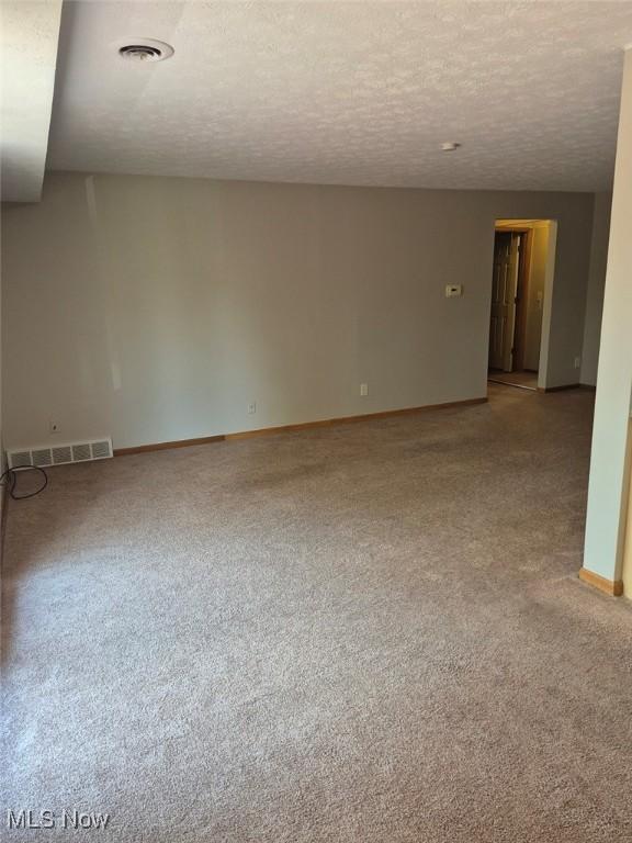 4360 Inner Circle Dr Unit C14, Brunswick, OH 44212 - unfurnished room with light colored carpet and a textured ceiling