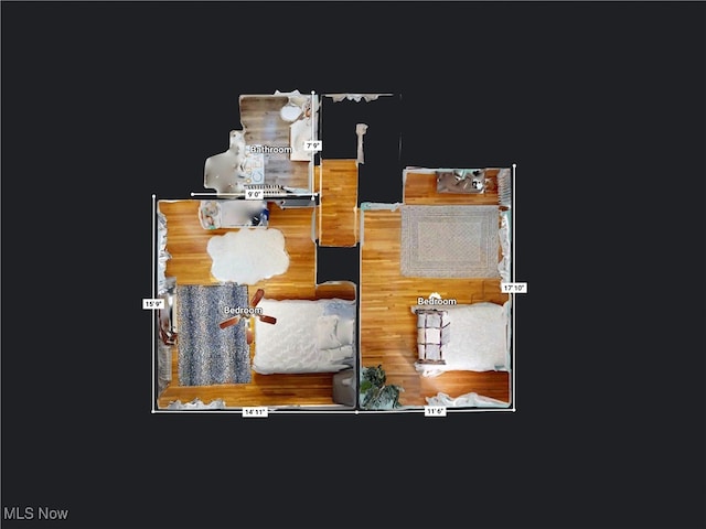 1907 Robindale St, Wickliffe, OH 44092 - view of floor plan / room layout