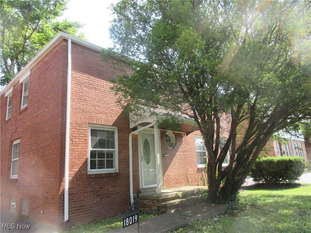 18019 Chagrin Blvd, Shaker Heights, OH 44122 - view of front of house featuring brick siding
