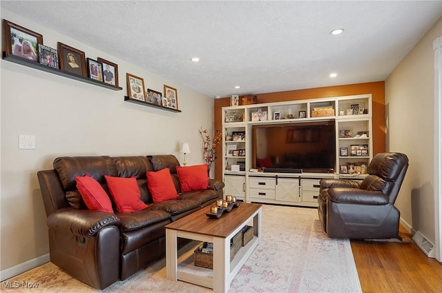 13 S River Rd, Munroe Falls, OH 44262 - living room with recessed lighting and wood finished floors