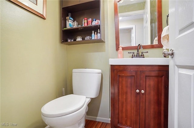 13 S River Rd, Munroe Falls, OH 44262 - bathroom with vanity and wood finished floors