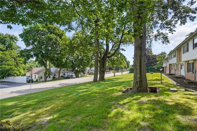 13 S River Rd, Munroe Falls, OH 44262 - view of green lawn featuring a residential view