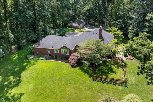 10400 Stoneacre St NW, Canal Fulton, OH 44614 - view of subject property with a heavily wooded area